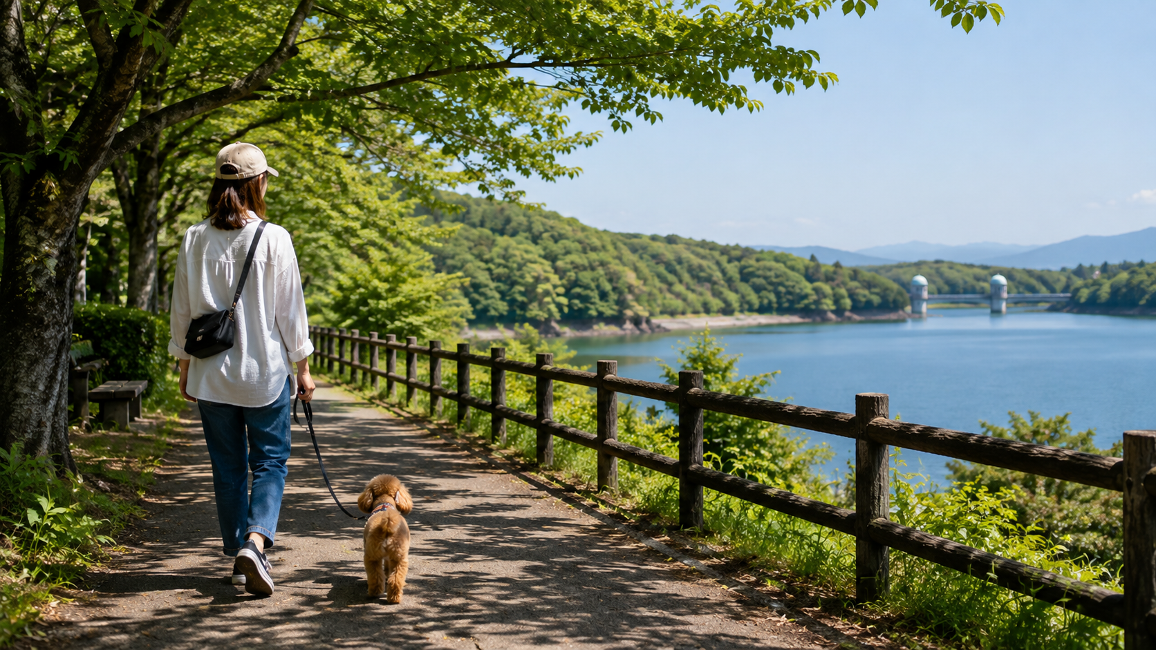 狭山湖を愛犬と散歩してみよう｜自然を満喫できる所沢の人気お散歩